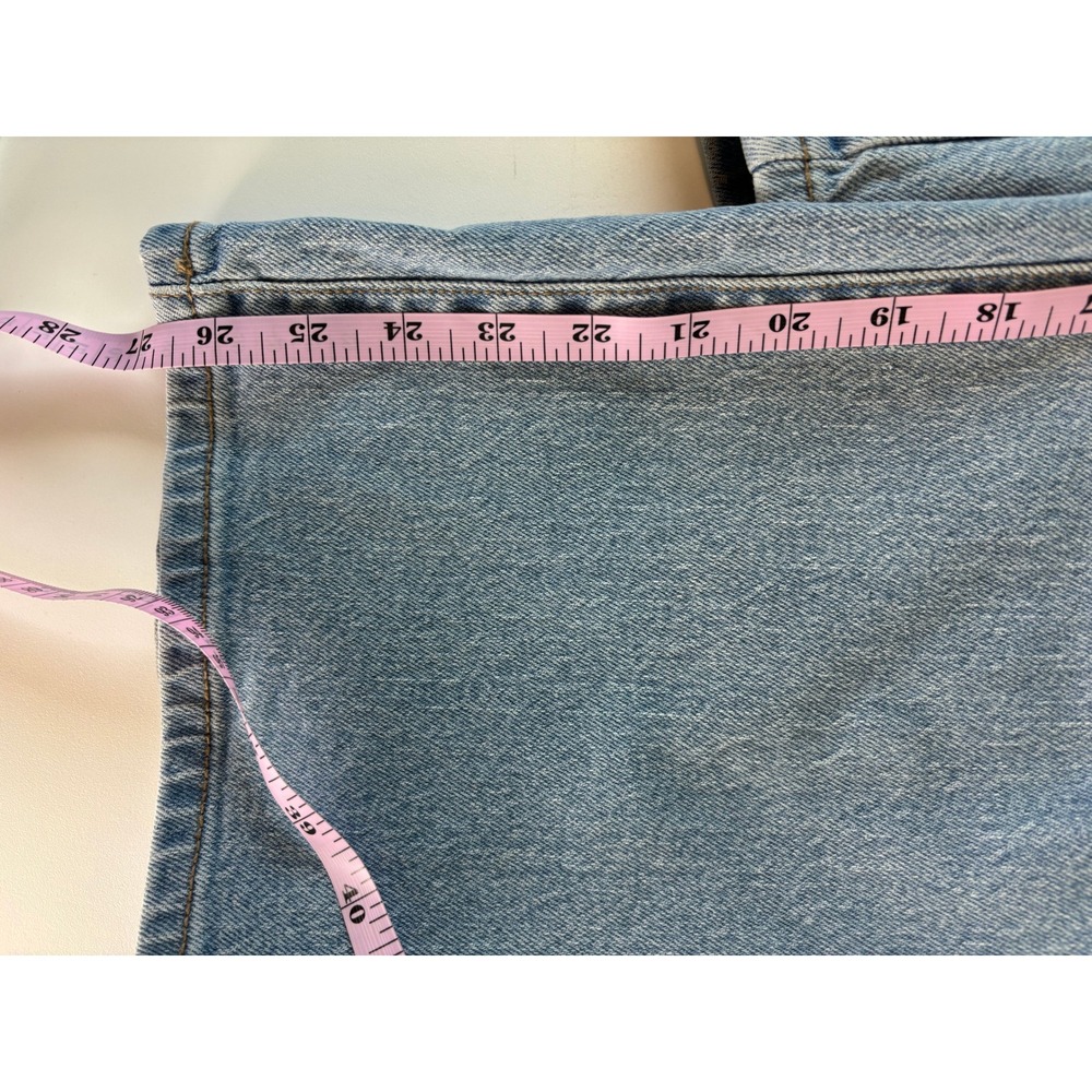 Joie Sylvie Straight Ankle Jeans Blue Medium Wash Stretch Denim Size 14W - Picture 13 of 15